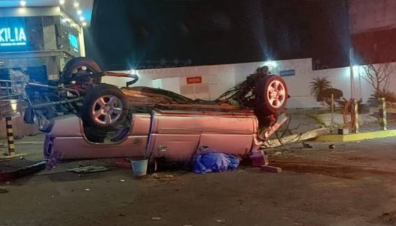 Muere hombre en accidente sobre Calzada Zavaleta