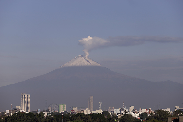 VIDEO Identifican 56 minutos de tremor en el Popocatépetl