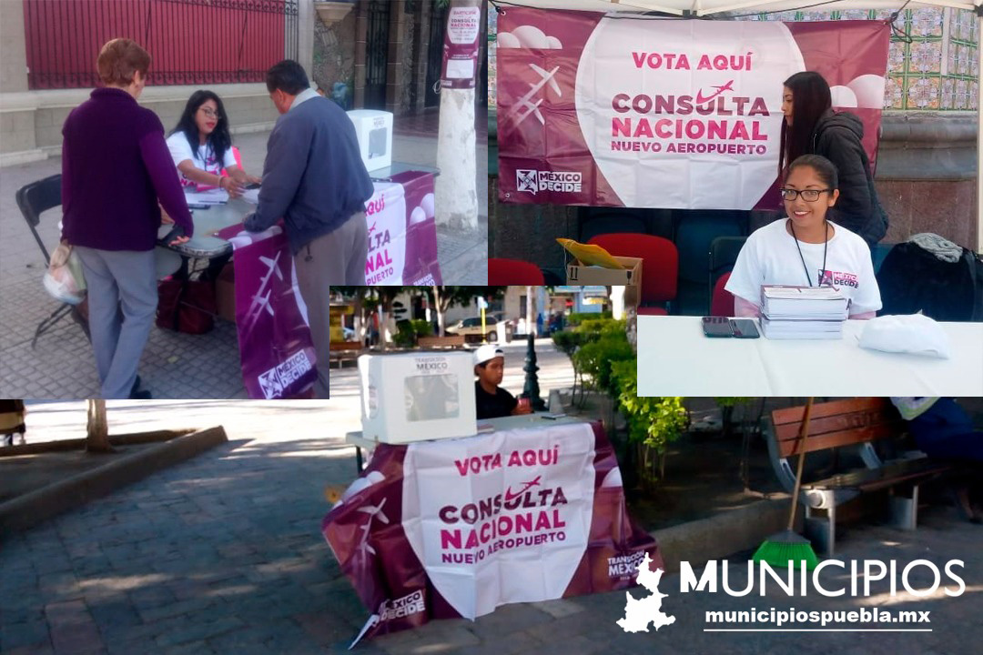 Se abre votación sobre NAIM en Puebla y otros municipios