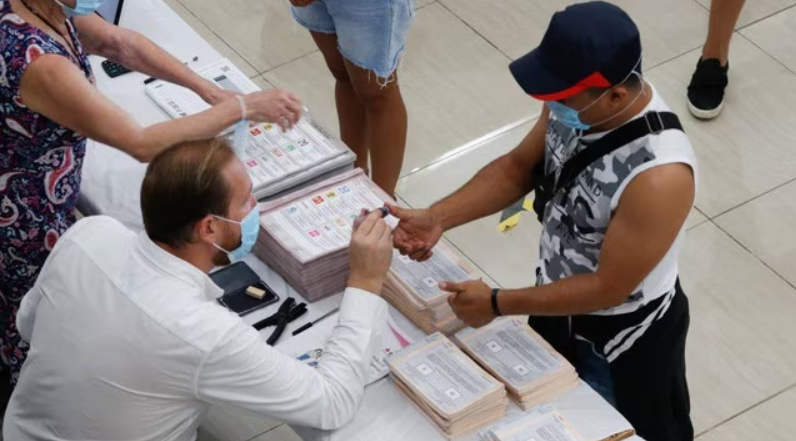 La operación electoral del gobierno