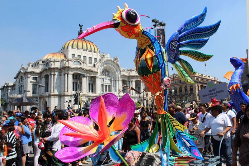 Alebrijes Monumentales se apoderan de las calles en la CDMX