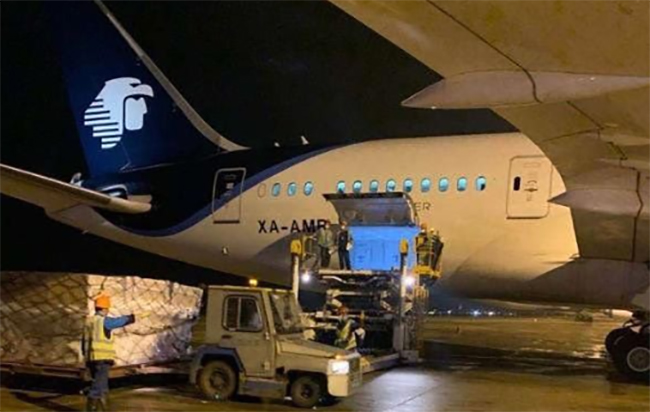 Llegará de China a México avión con 88 ventiladores: SRE