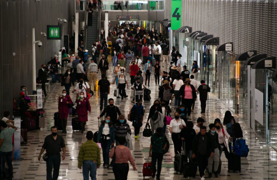 México: Más de 20 millones de turistas extranjeros ingresaron por avión en 2022