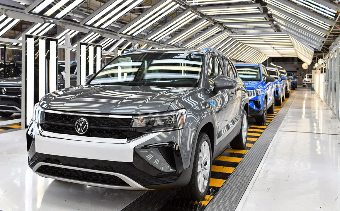 VW de México registra aumento 51.7% en la producción de mayo