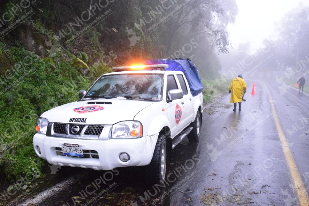 Frío y lluvias ocasionan problemas a pobladores de Zacapoaxtla