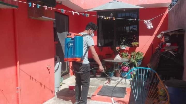 Lleva Antorcha jornadas de sanitización al norte de la ciudad