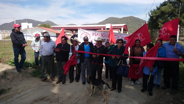 Antorcha inaugura red de drenaje en municipio de Ocoyucan