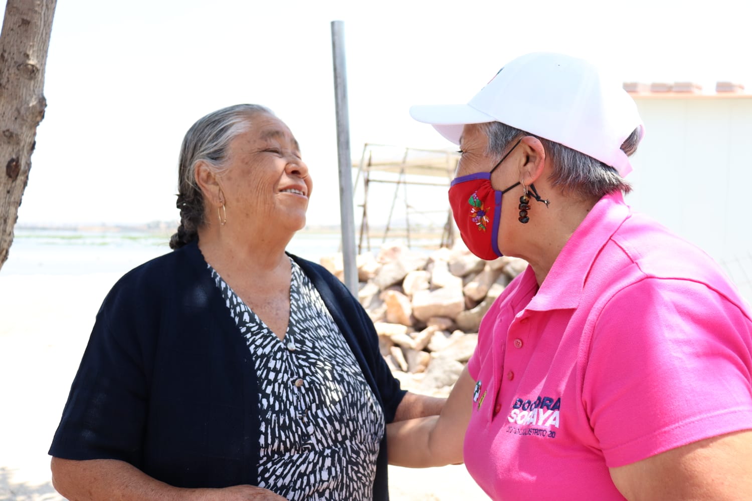 Se compromete Soraya a gestionar servicios básicos en Puebla