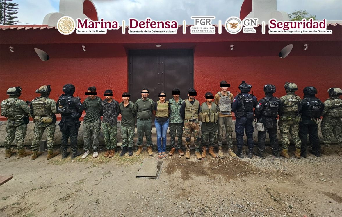 Aplican Operativo en Michoacán, detienen a nueve personas