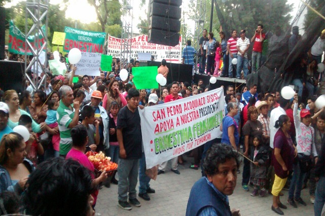 Tehuacan se divide entre detractores y simpatizantes de la alcaldesa