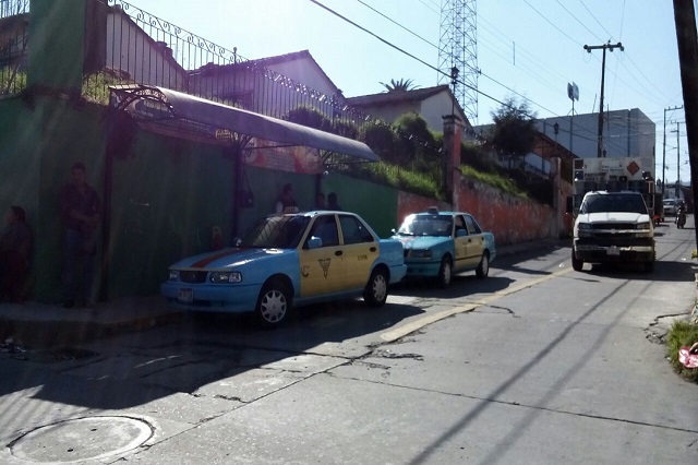 Taxistas aumentan tarifas a 5 municipios del norte de Puebla