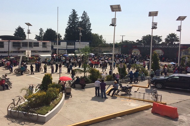 Tras protesta, cabildo recula en privatización del agua en Coronango