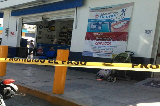 Niño broncoaspira y muere dentro de farmacia en Tehuacán