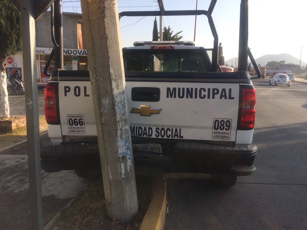 Disparan contra policías municipales en centro de Ciudad Serdán