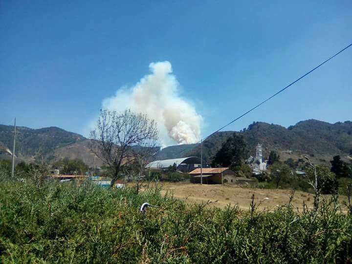 Fuego consume 15 casas y 30 hectáreas de bosque en Zautla