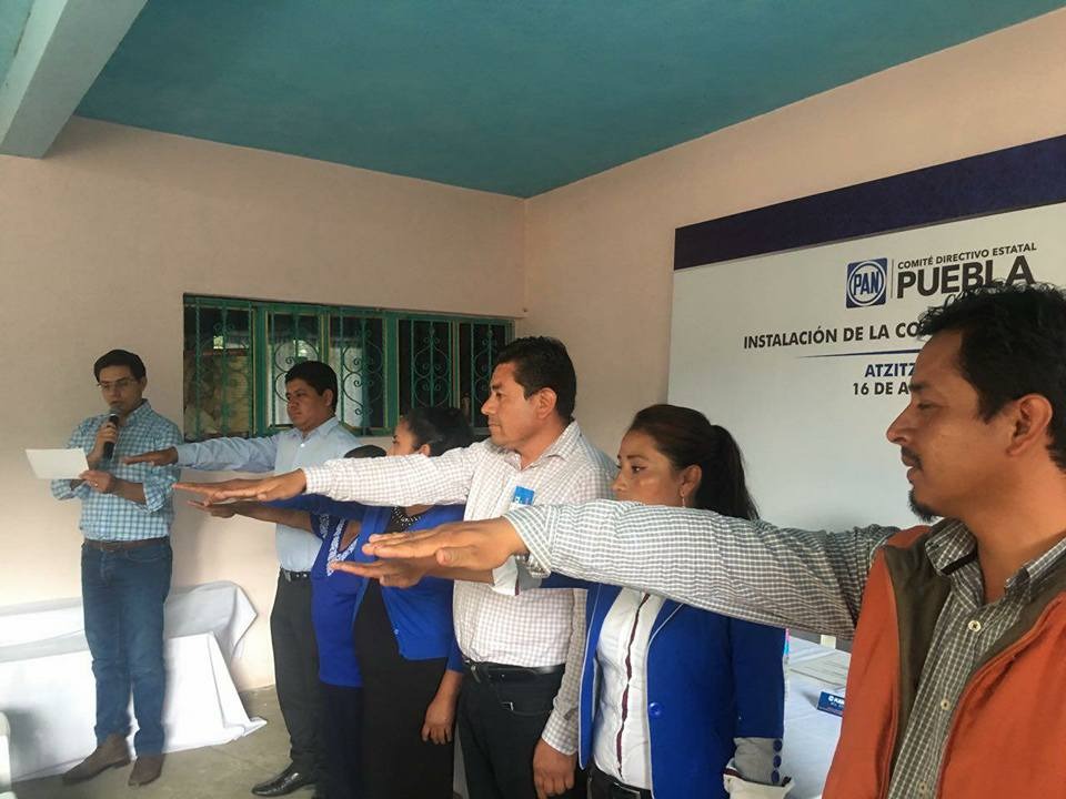 El PAN prepara cuadros en Atzizihuacán para el 2018