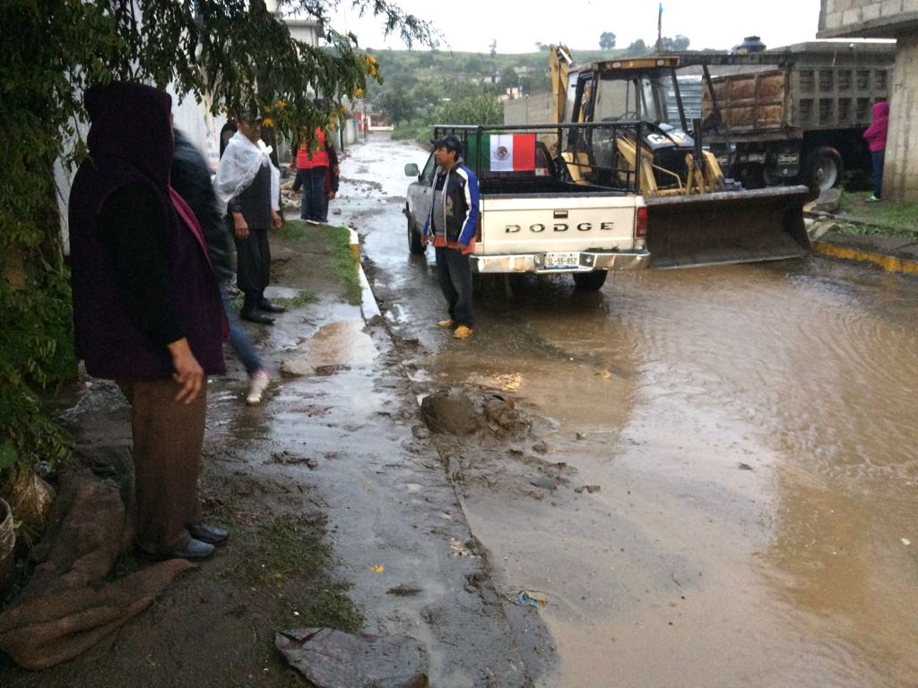  Daños en casas, carreteras y cultivos deja Katia en Puebla