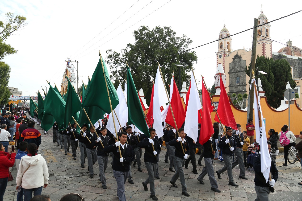 Encabeza Paisano ceremonia del Grito en San Andrés Cholula