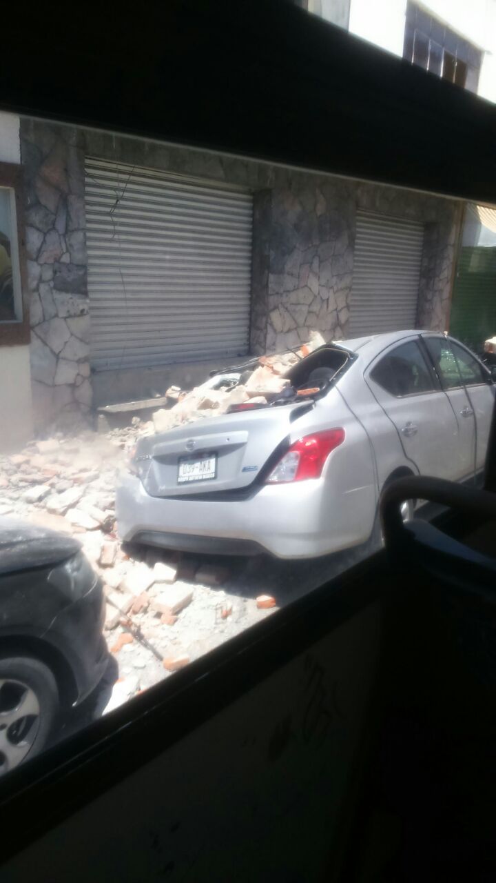 Fotos: Edificios, iglesias y hospitales dañados por sismo en Puebla