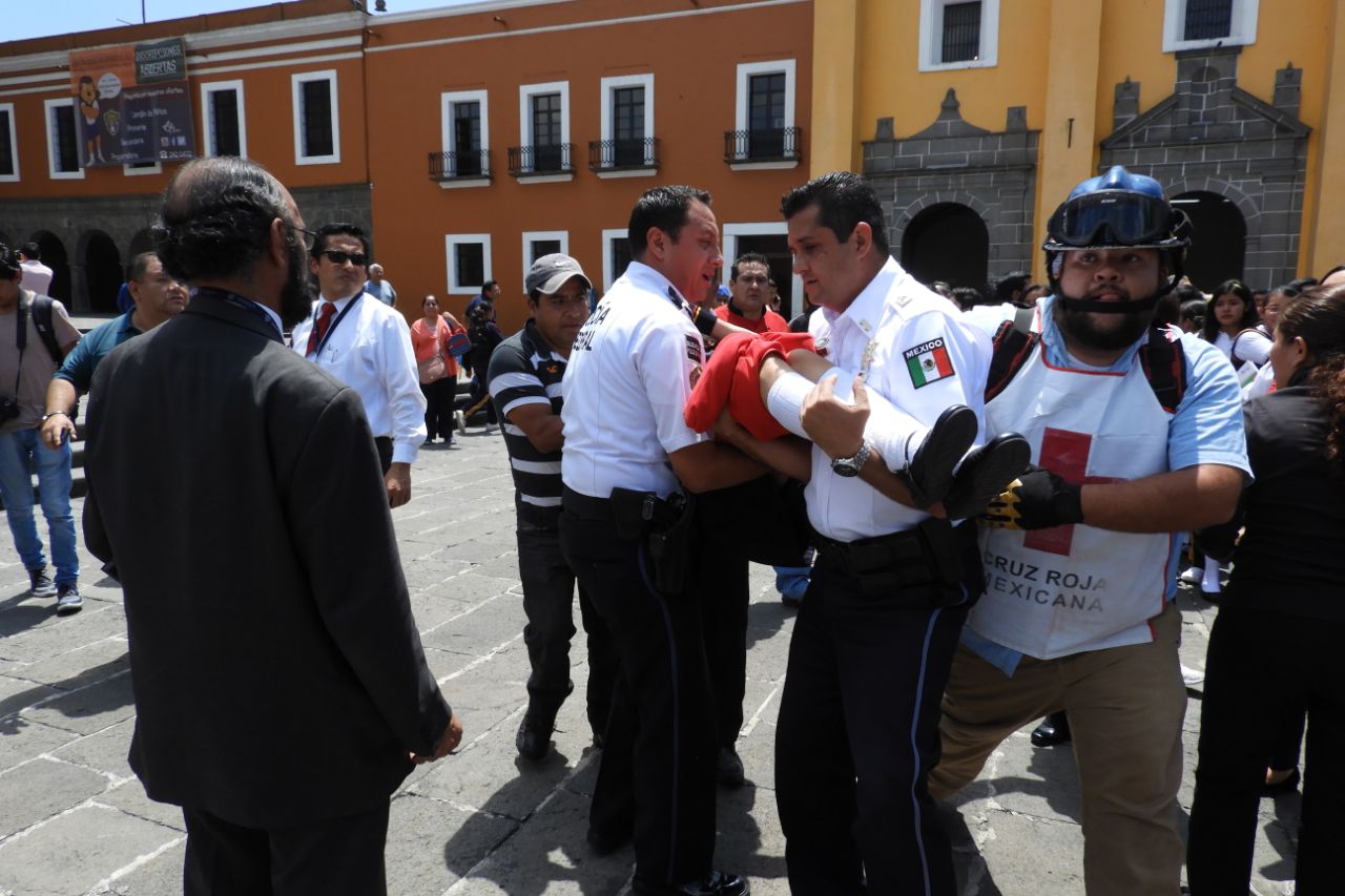 Fotos: Edificios, iglesias y hospitales dañados por sismo en Puebla