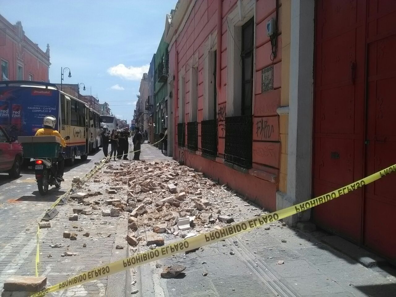 Fotos: Edificios, iglesias y hospitales dañados por sismo en Puebla