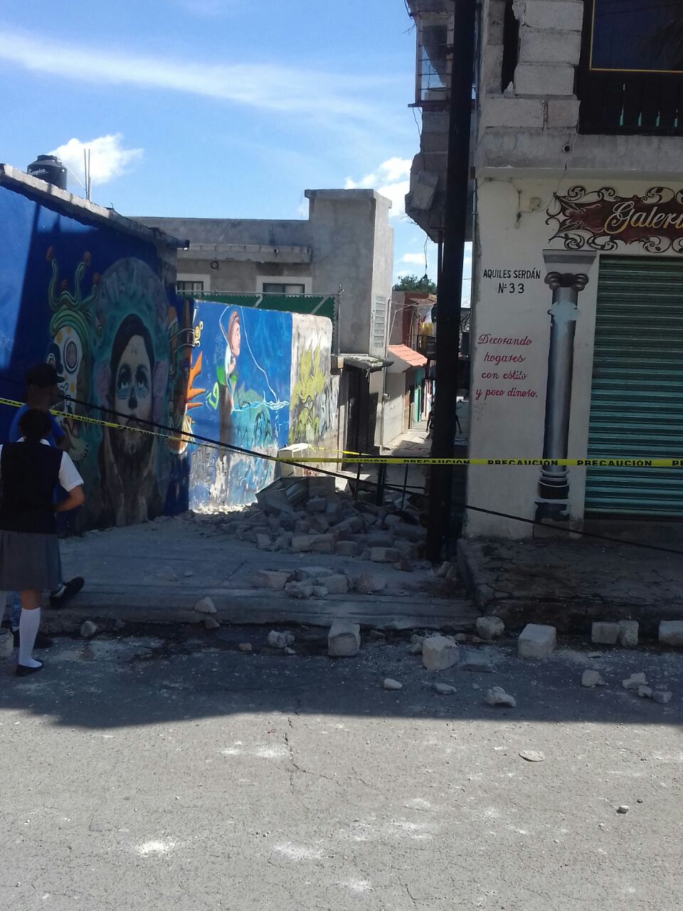 Pierden la vida 3 personas en la Mixteca por el temblor