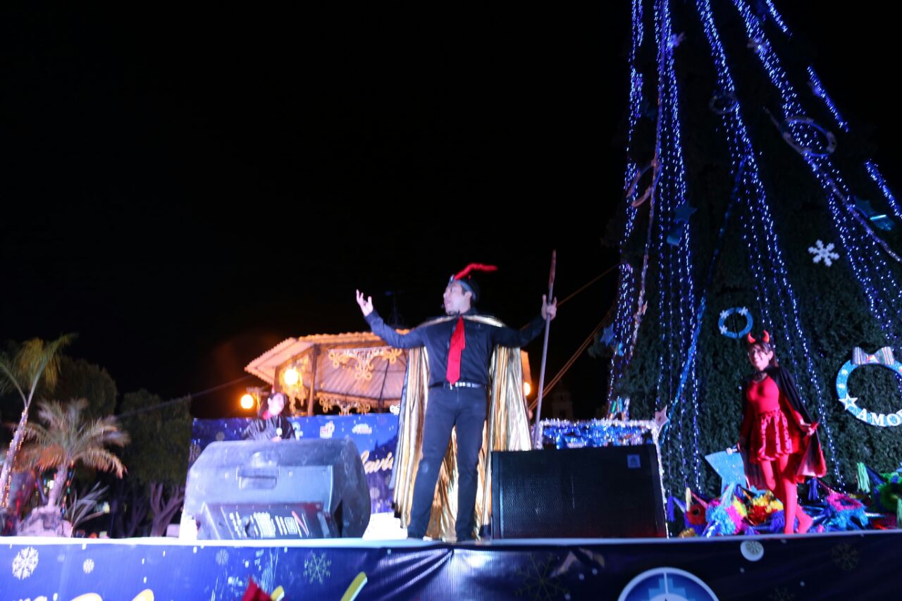 Comienzan atracciones navideñas en San Andrés Cholula