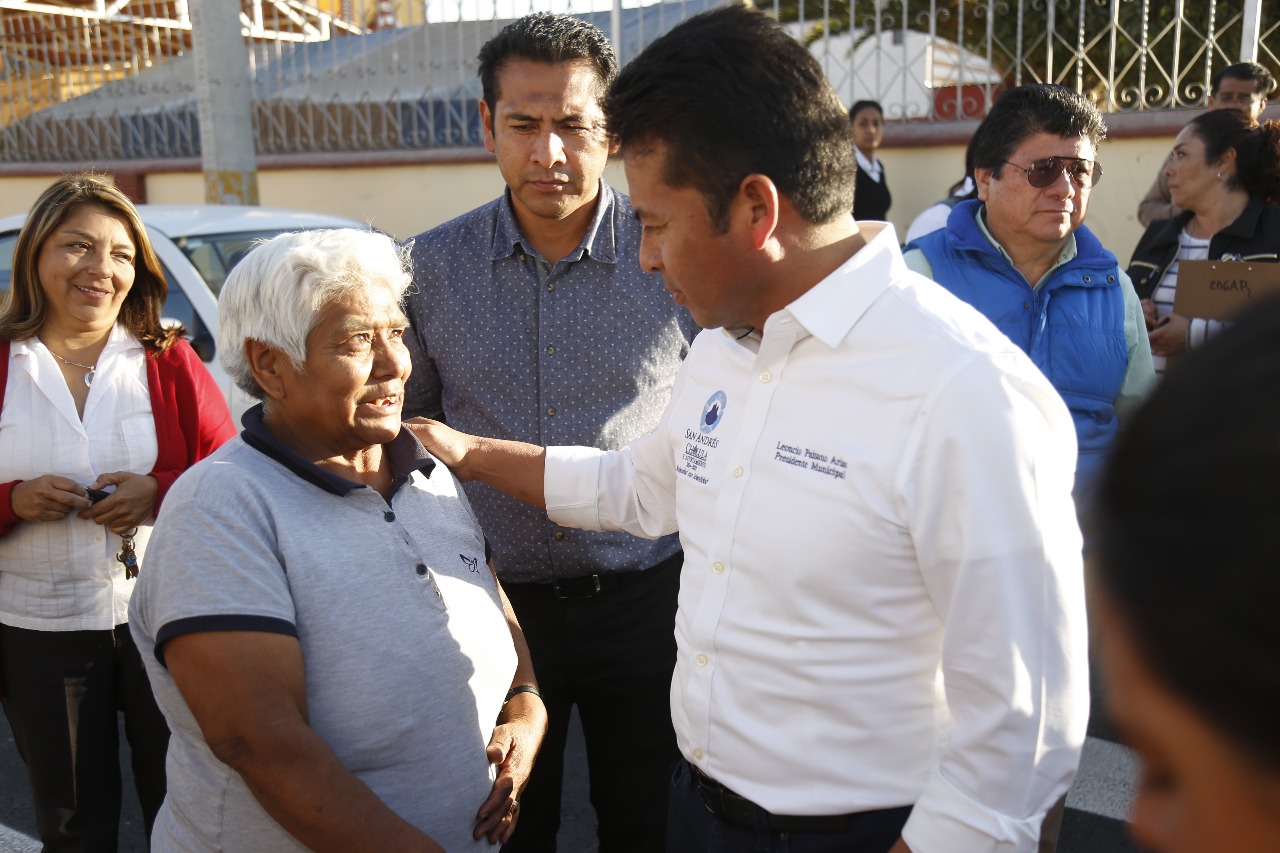 Alcalde entrega rehabilitación de Deportivo Quetzalcóatl 