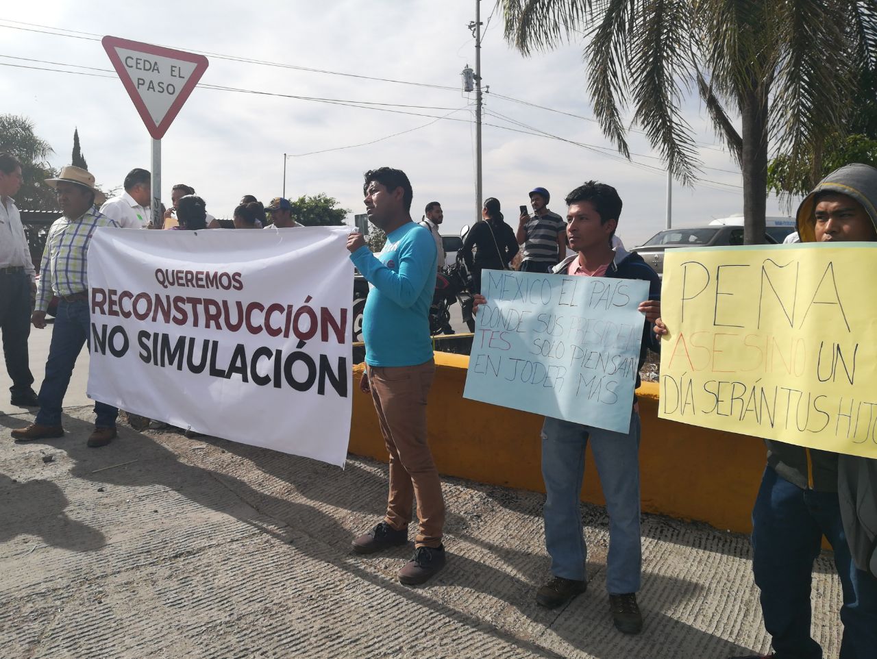 Exigen a EPN no simular reconstrucción en Izúcar de Matamoros