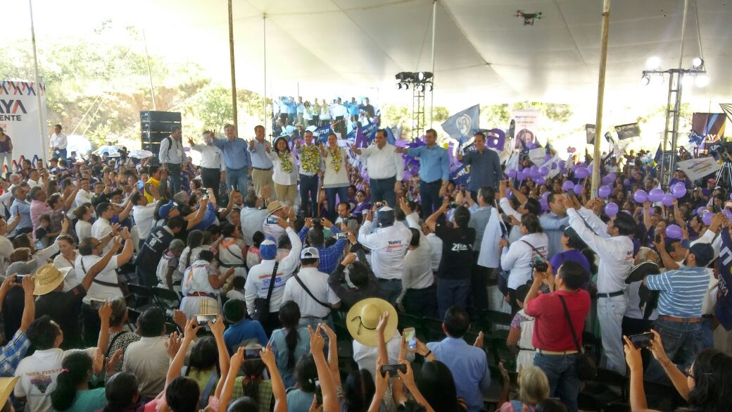 Respaldan 6 gobernadores panistas a Anaya, en Cuetzalan