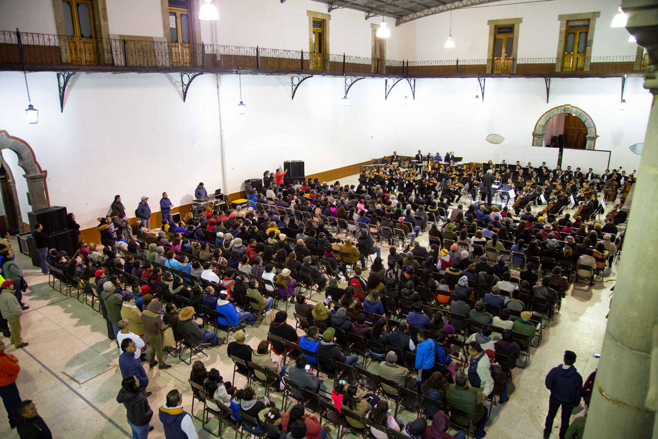 Un éxito concierto de Filarmónica 5 de Mayo en Zacatlán