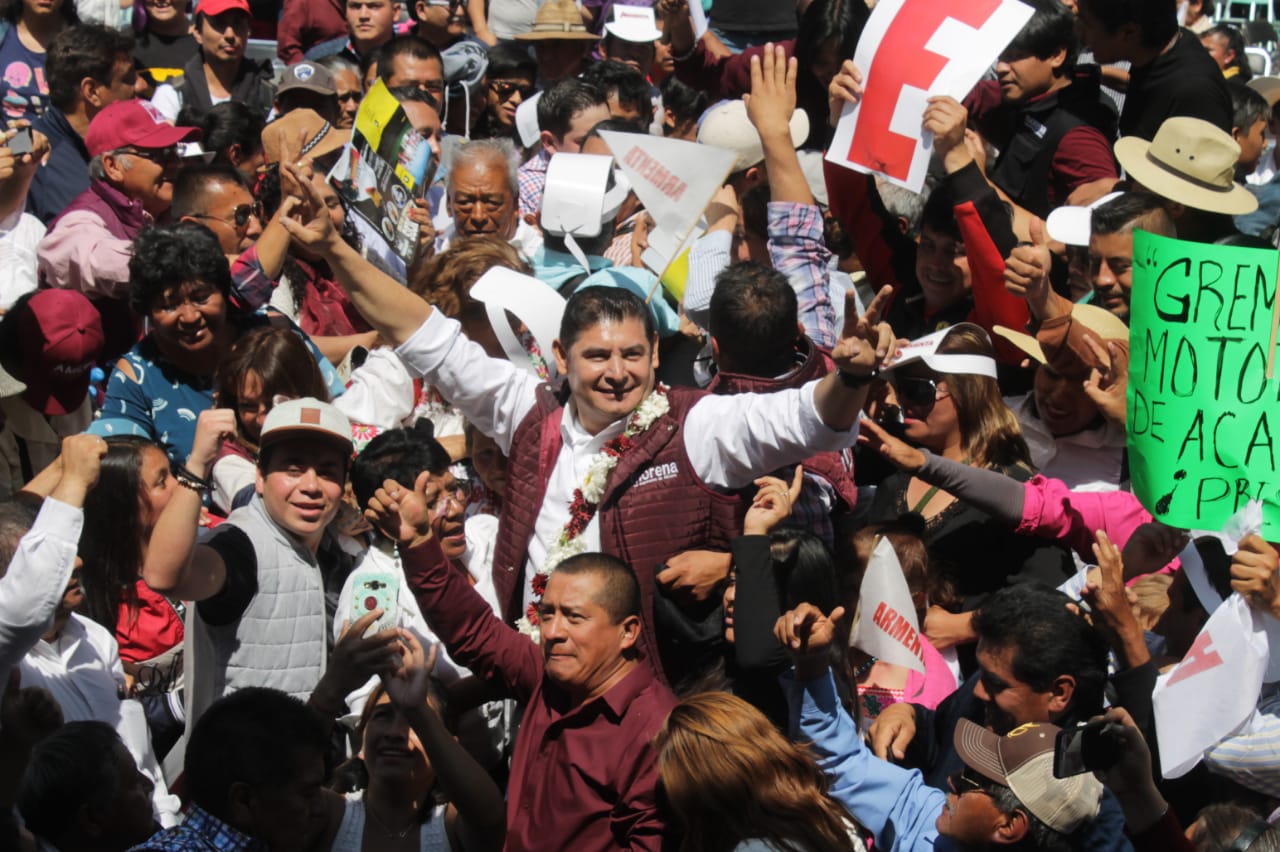 No a la imposición, dice Armenta en cierre de precampaña