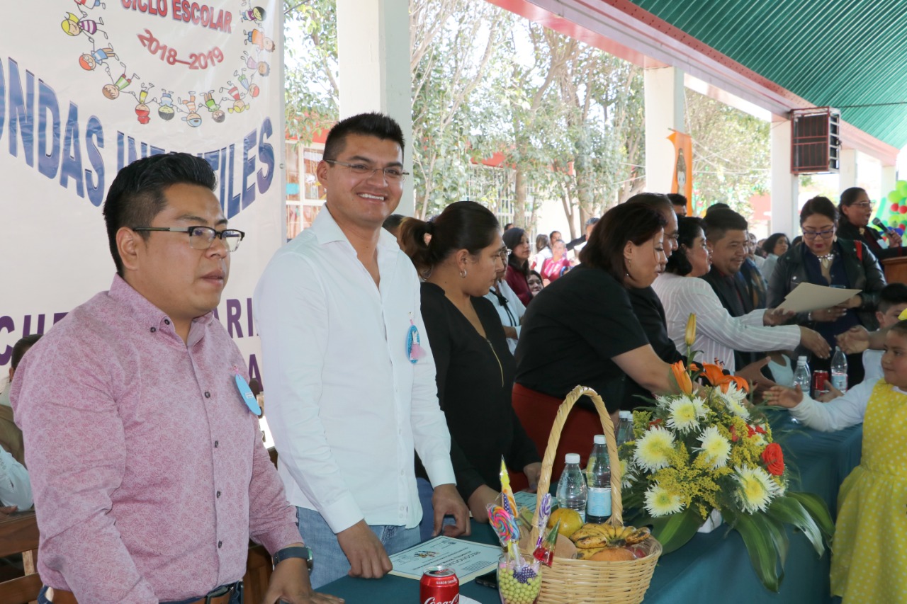 Fomentan actividades recreativas en escuelas de Quecholac