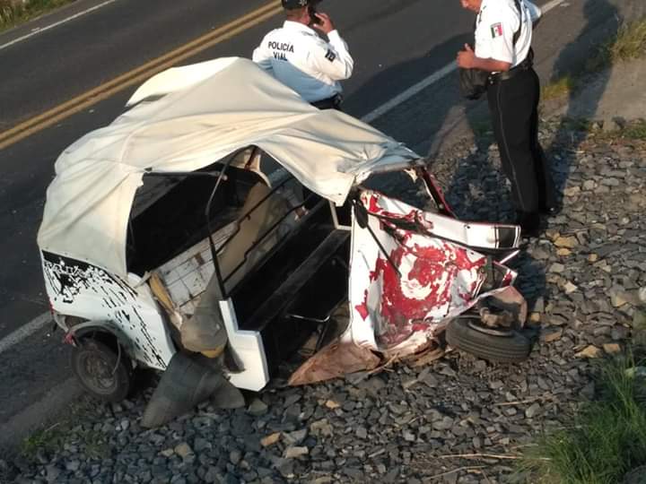 Mototaxista es arrollado por un tráiler en San Salvador el Seco