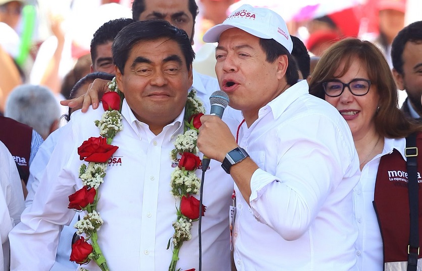 Barbosa combatirá la inseguridad en Puebla: Mario Delgado
