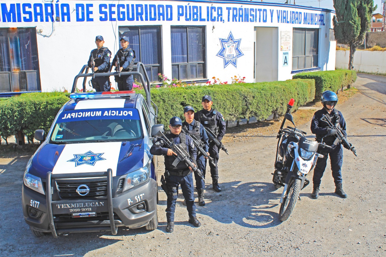 Aumentarán salarios a policías de Texmelucan