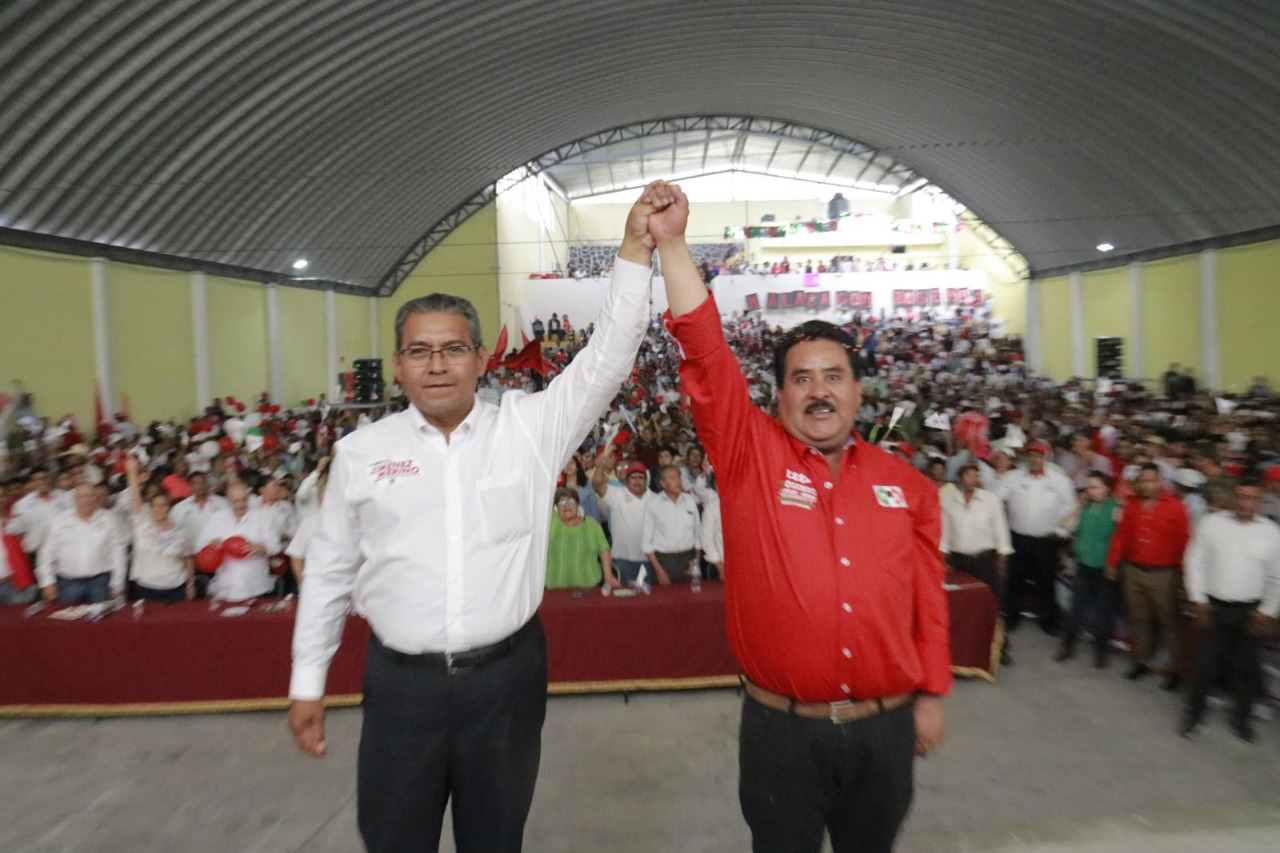 Jiménez Merino cierra campaña en Amozoc, confía en ganar