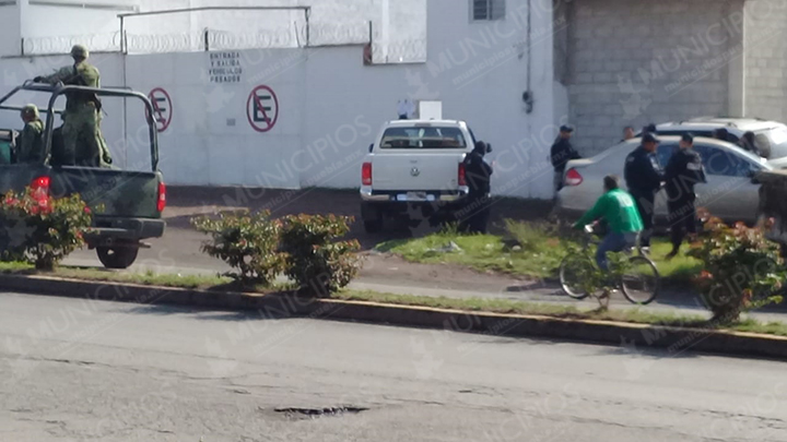 Se registra balacera entre federales y huachigaseros en Texmelucan