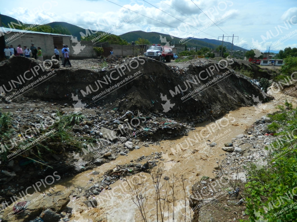 En riesgo, 30 colonias por inundaciones e incendios en Tehuacán