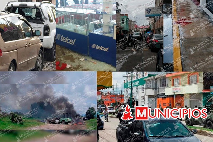 Balaceras, asesinatos y robos azotaron este viernes a Puebla