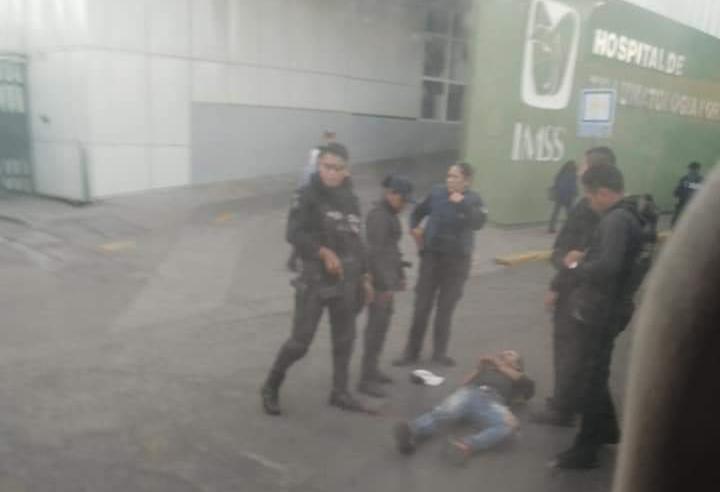 Policía balea a presunto ladrón frente a hospital de Ortopedia