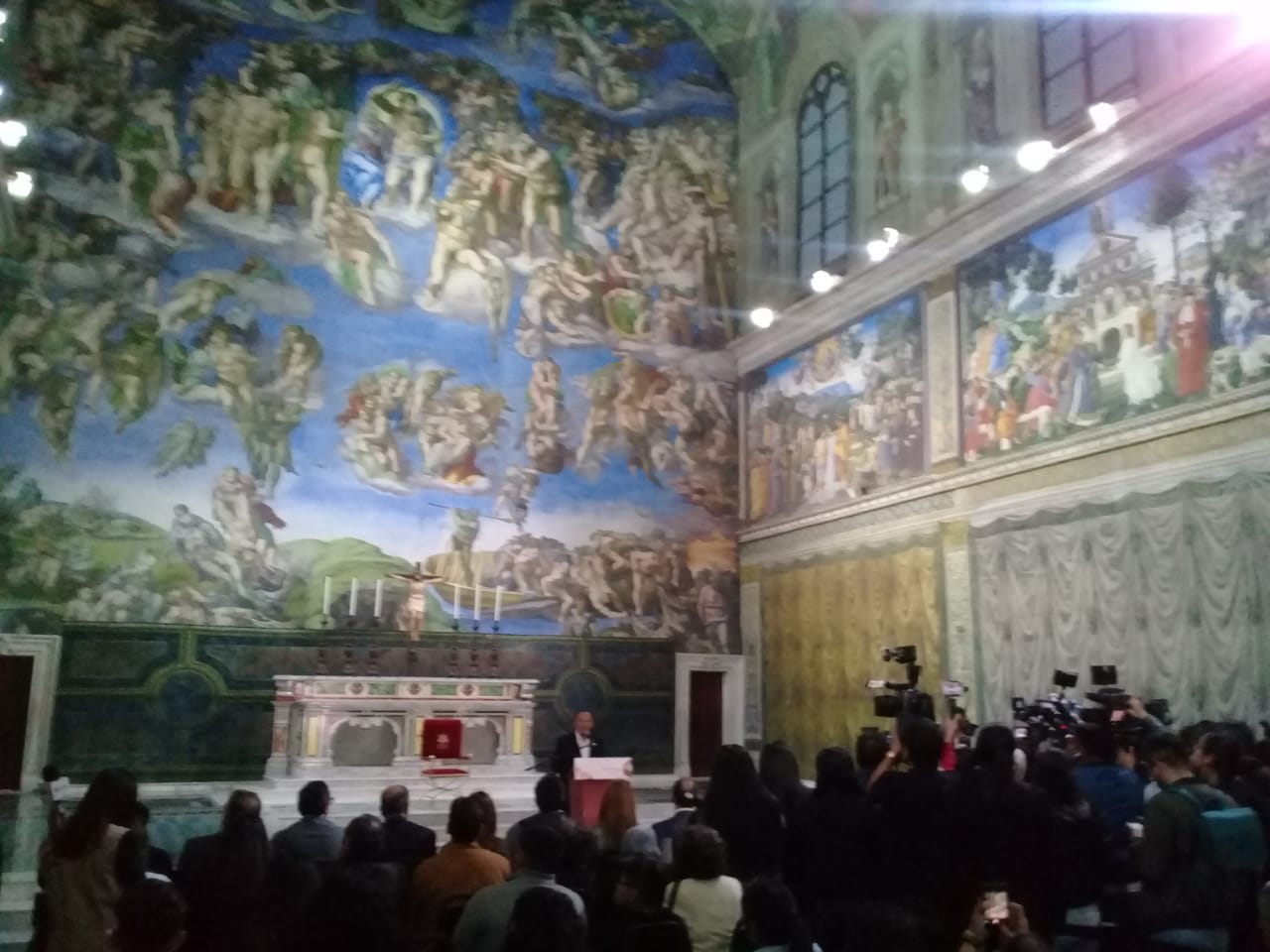 Anuncia Miguel Barbosa el regreso de la Capilla Sixtina a Puebla