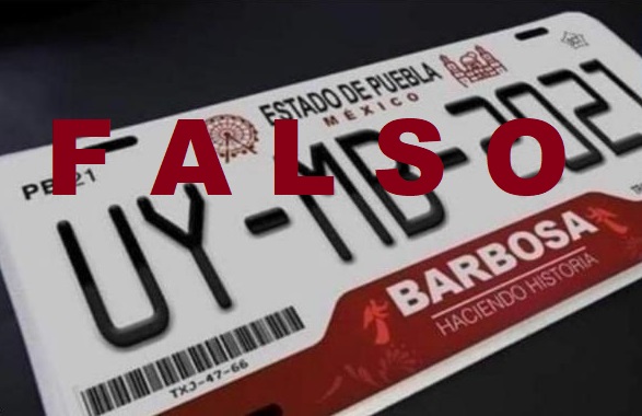 Falsas, las placas con nombre de Barbosa