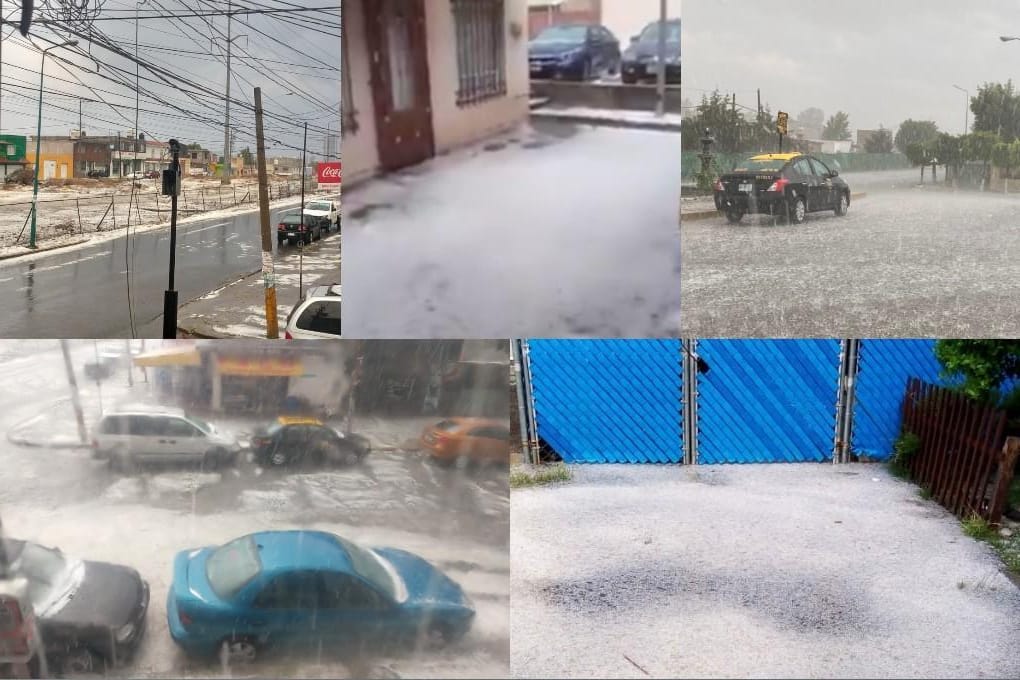 VIDEO Puebla York: granizada atrapa a los que ignoran cuarentena