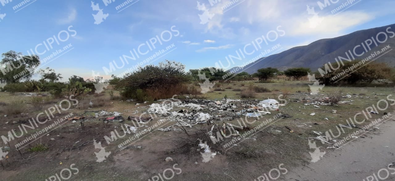 Surge otro tiradero clandestino en Tecamachalco, es La Posta