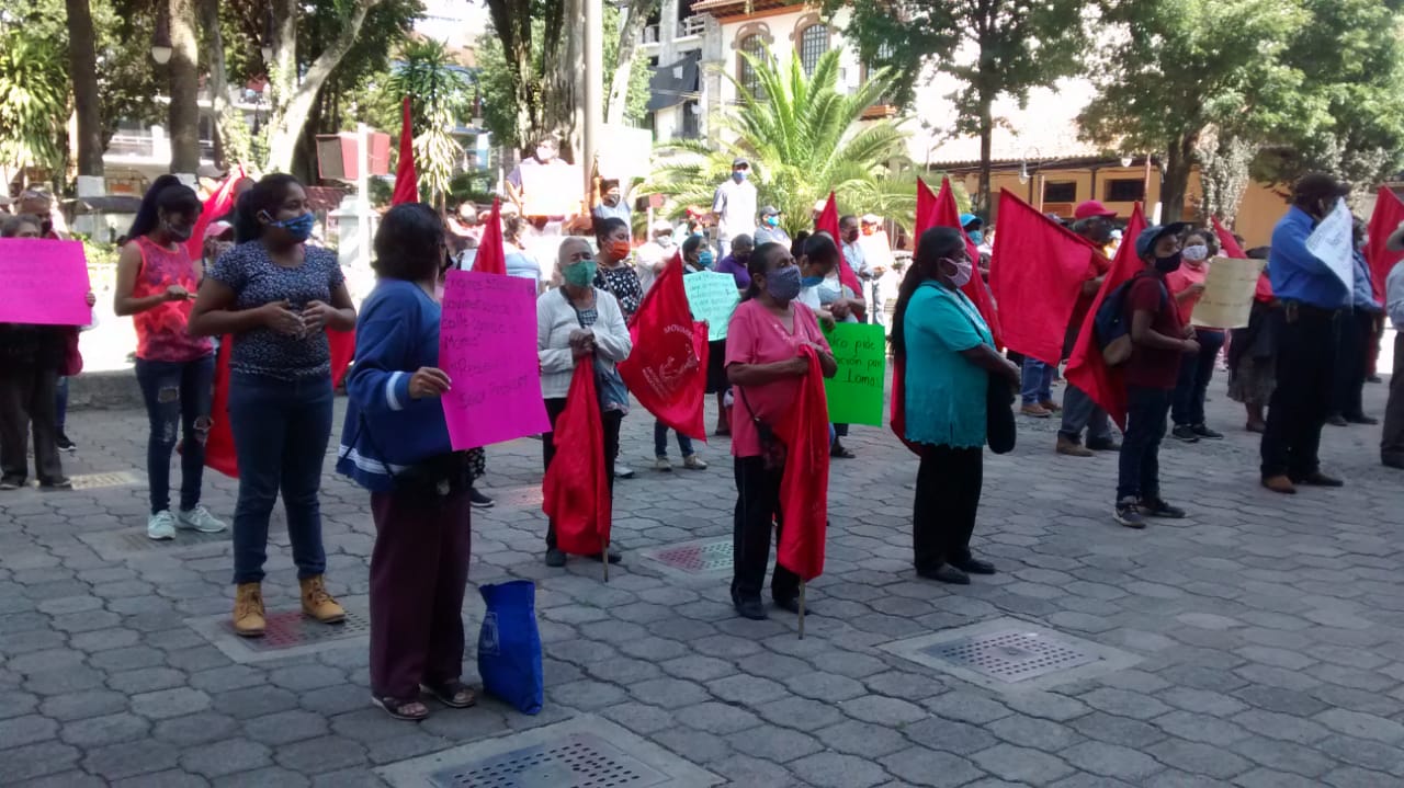 Amaga Movimiento Antorchista con mostrar músculo en Huauchinango