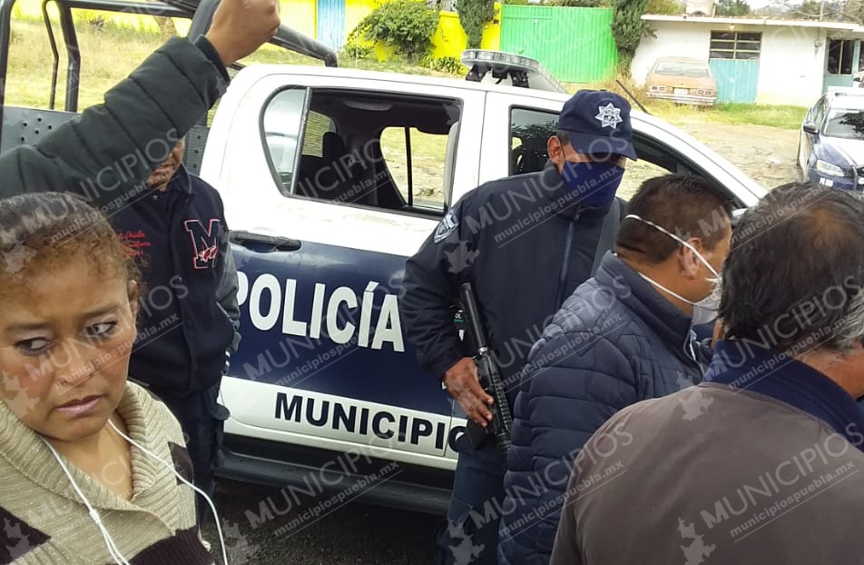 Zafarrancho entre sindicato y personal municipal de Santa Rita Tlahuapan