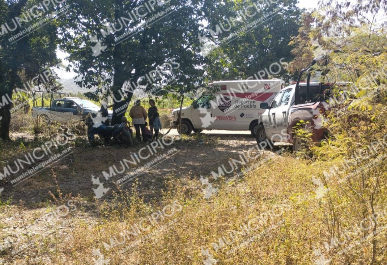 Hallan a hombre sin vida en terrenos de cultivos de Chietla