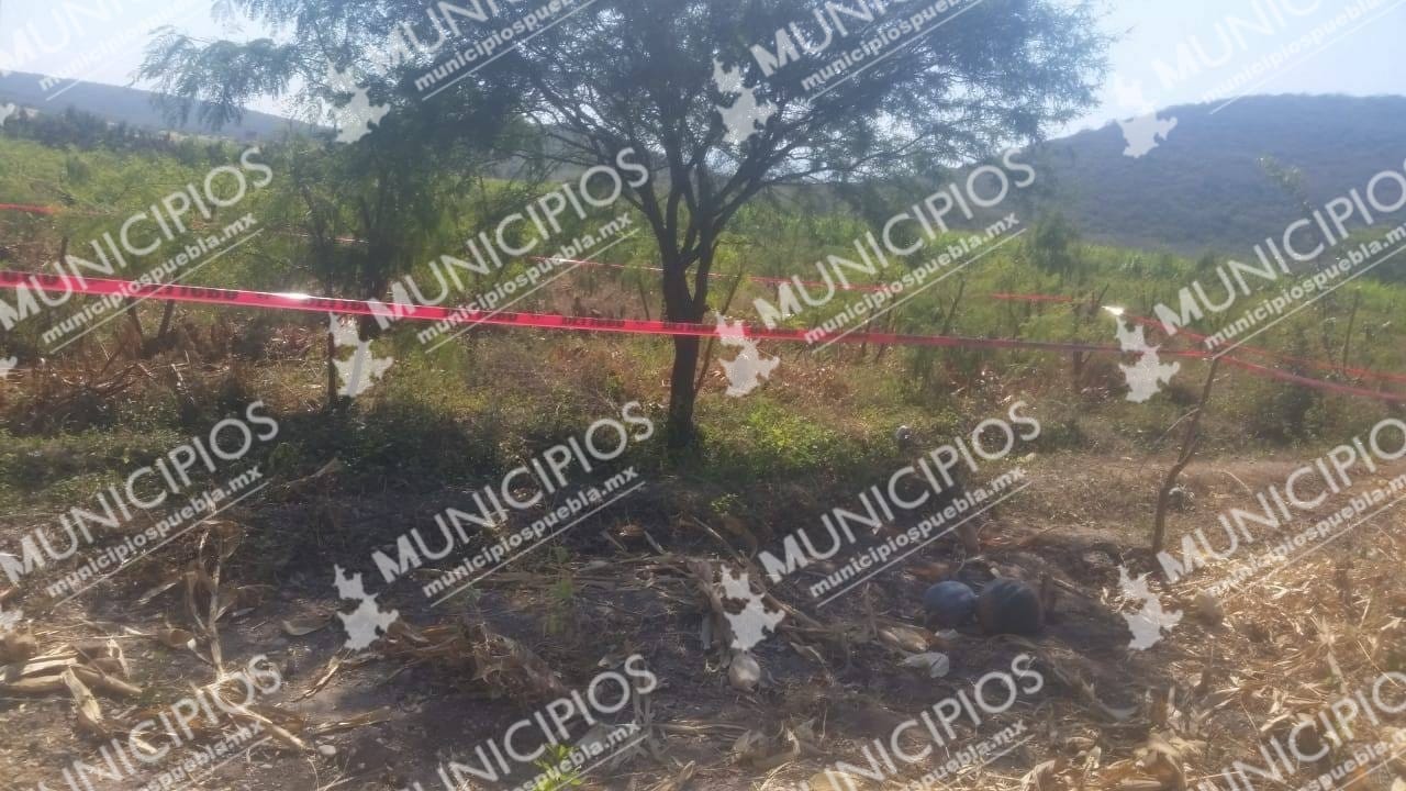 Hallan a hombre sin vida en terrenos de cultivos de Chietla
