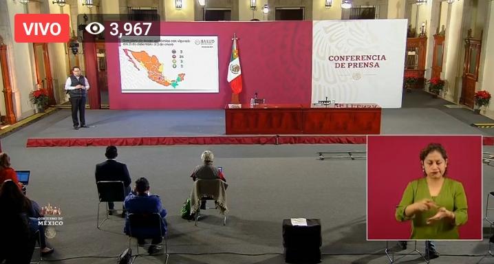 VIDEO México reporta un millón 325 mil 915 casos positivos